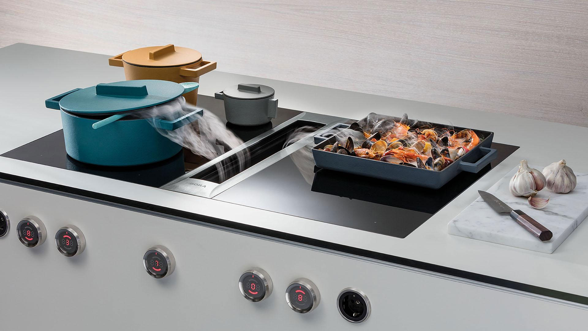 Bora Professional Kochfeld mit integriertem Dunstabzug – das innovative Küchenhighlight