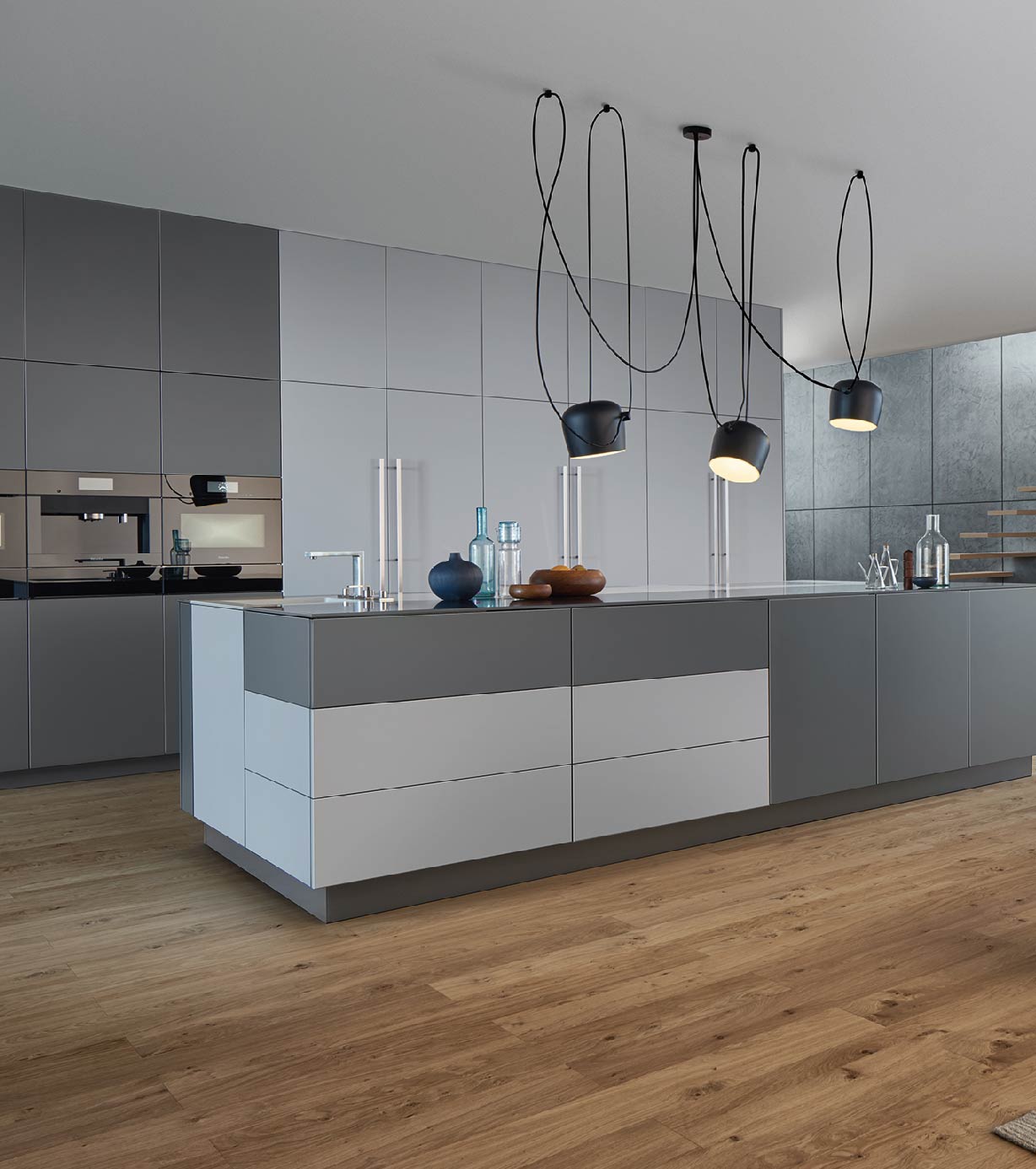 minimalistische Kücheneinrichtung